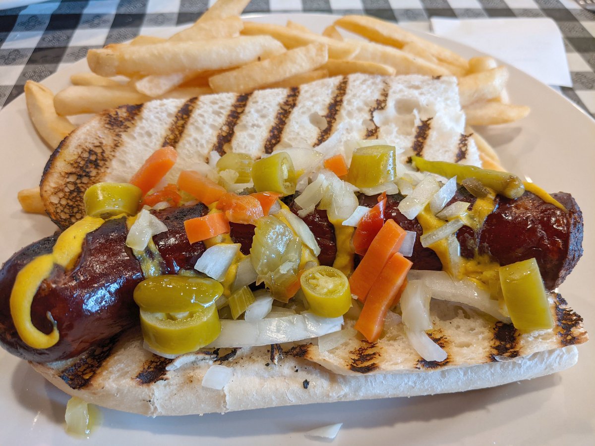 Don't miss out on our delicious Maxwell Street Polish Sausage. It’s been featured on #ChicagosBest and #ChicagoFoodToGo. Grab it for take-out or delivery:  lazicdeli.com/lazic-deli-menu