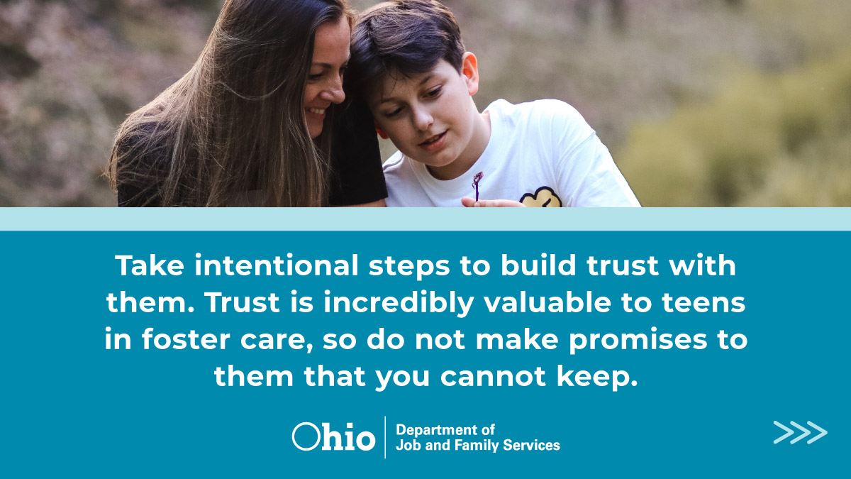 ItTakesHeartOH's tweet photo. Foster teens need more than a roof over their heads. They need people who truly care about them and want to help them grow. While there are many ways to support teens in foster care, we’re highlighting three that are essential. Swipe to learn more. #FosterInOhio https://t.co/5VkmsCysEr