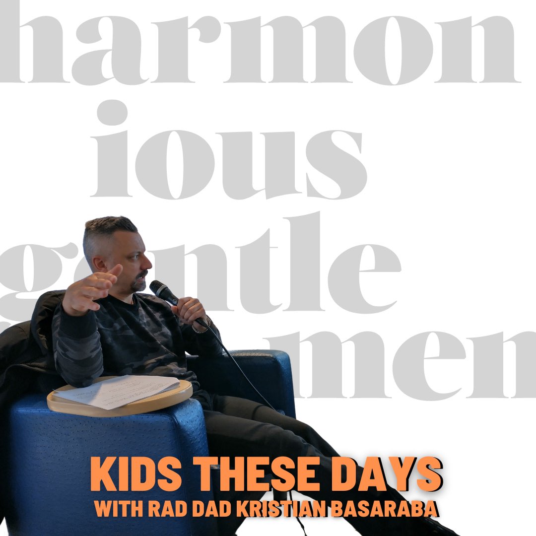 Are you hopeful or fearful with the future in the hands of the “youth of today”?
Kristian Basaraba: father, teacher, skateboarder, punk rocker, and creator of <a href="/RadDads_YEG/">Rad Dads Edmonton</a> joins The Gents to talk about those darn kids!

A new episode drops today!
harmoniousgentlemen.com