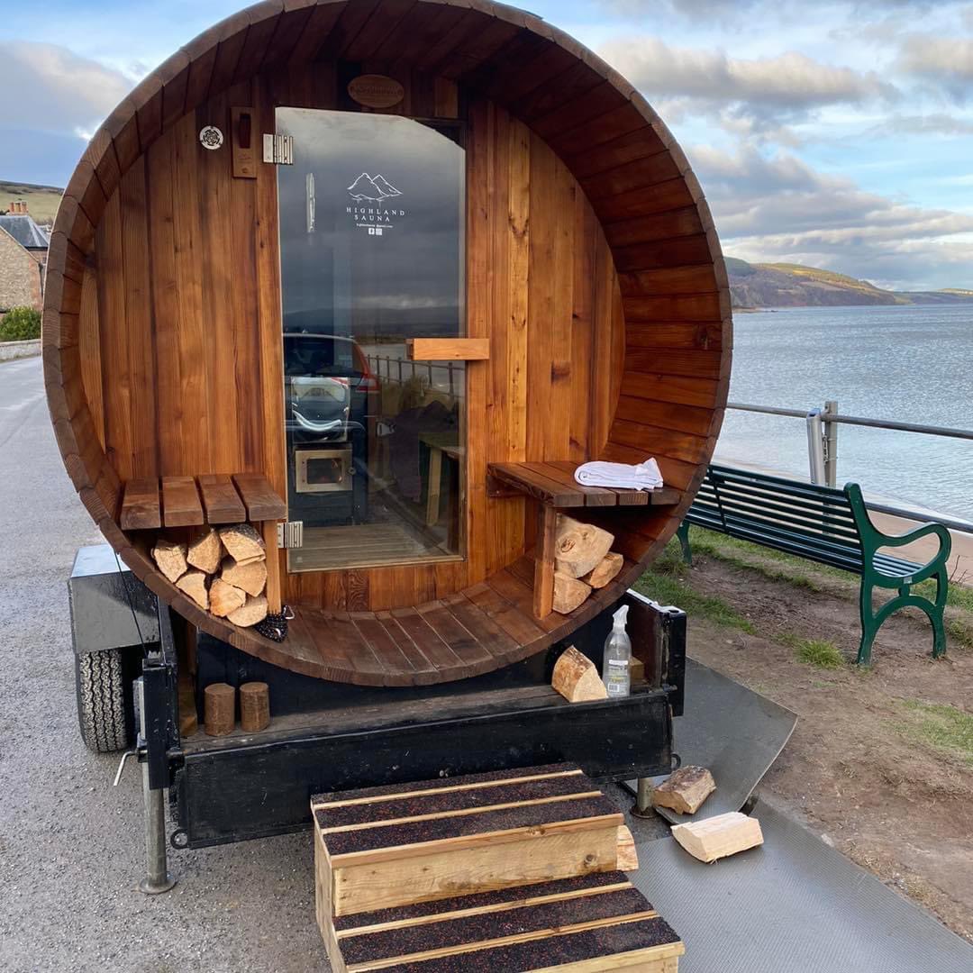 RosemarkieCafe's tweet photo. Highland Sauna will be back at the #rosemarkie beach cafe Sunday 12th and Sunday 26th March. Get in contact with them directly to book sessions. How about a dip in the sea, warm up in the sauna then a coffee ☕️ and 🍰….what a great Sunday! Please share #Highlands #blackisle https://t.co/7k9w8Mj297