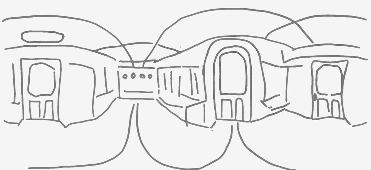 BlockadeLabs's tweet image. A before and after example of scribble preprocessor input to skybox diffusion output. 

Available soon at blockadelabs.com
#texttoskybox #texttogame #vr #stablediffusion