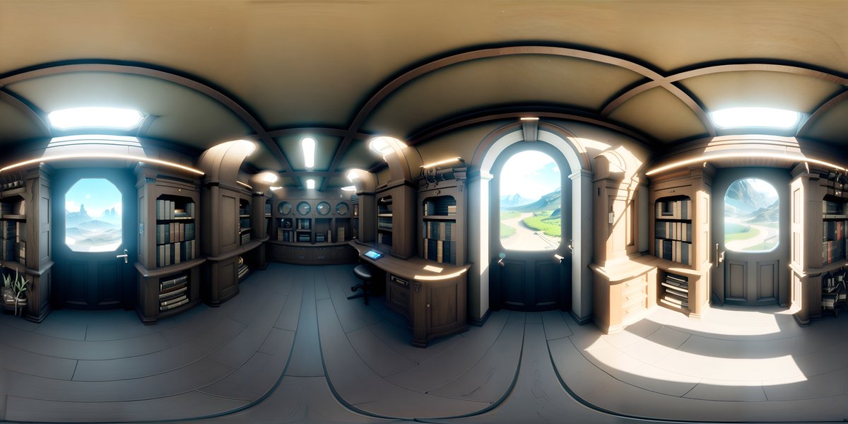 BlockadeLabs's tweet image. A before and after example of scribble preprocessor input to skybox diffusion output. 

Available soon at blockadelabs.com
#texttoskybox #texttogame #vr #stablediffusion