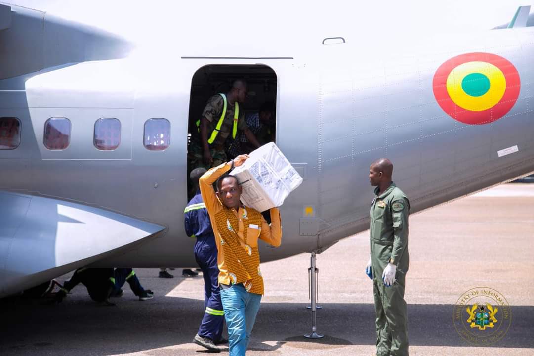 ghonetv's tweet photo. Ministry of Health and Ghana Health Service receive first consignment of  Measles vaccines, BCG vaccines and Oral Polio Vaccines. 

Distribution to various regions and facilities underway. 

More vaccines expected in Ghana in the coming weeks from multiple sources.

#GHOneNews https://t.co/Lt33aFLyRG