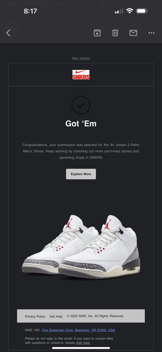 brad_dahlgren's tweet photo. @nicekicks @seandotgo Let’s go!! https://t.co/I9NQTBXa0j