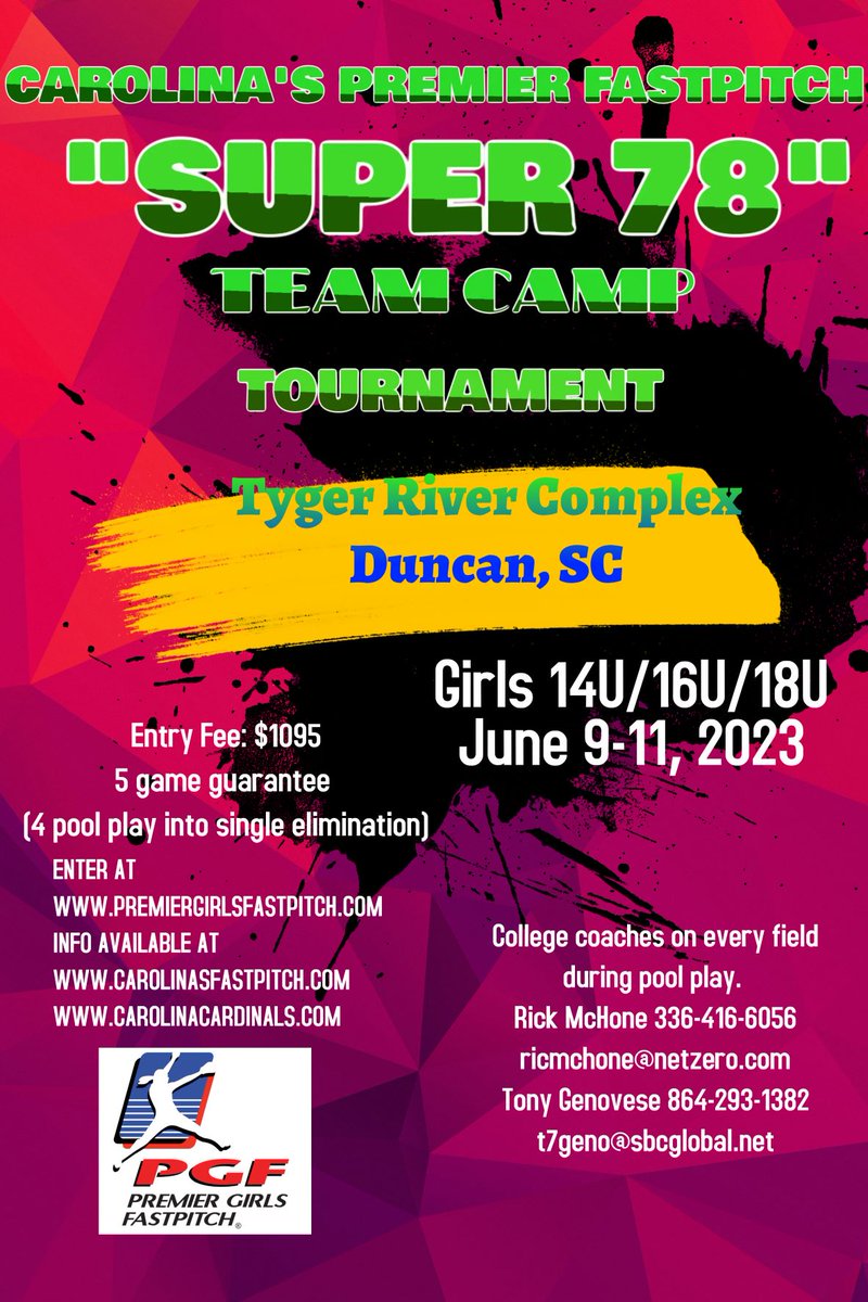 conta.cc/3l9oKcU
The list of college coaches keeps growing!!!!
Very limited number of spots remain!
conta.cc/3mDJTvX