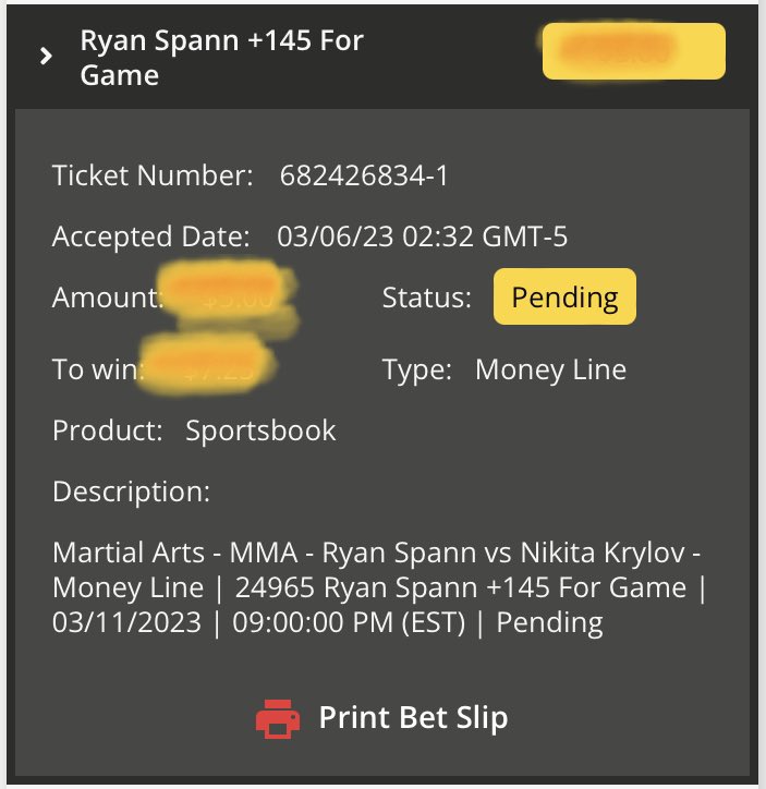 MoniqueYip's tweet photo. My bet slips are out ! 👀 Betting gods please be good to me ! 🙏💰 #UFCLasVegas https://t.co/QwXuSBPzeg