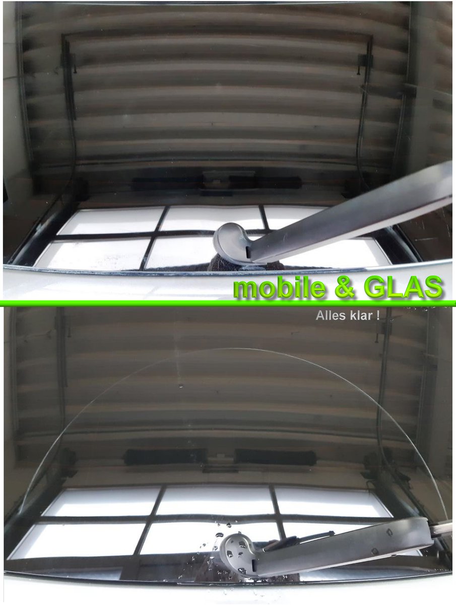 Heute war ich in Sachen #Glaskratzerentfernung unterwegs, und habe einem #Audi #A4 die Heckscheibe aufbereitet.