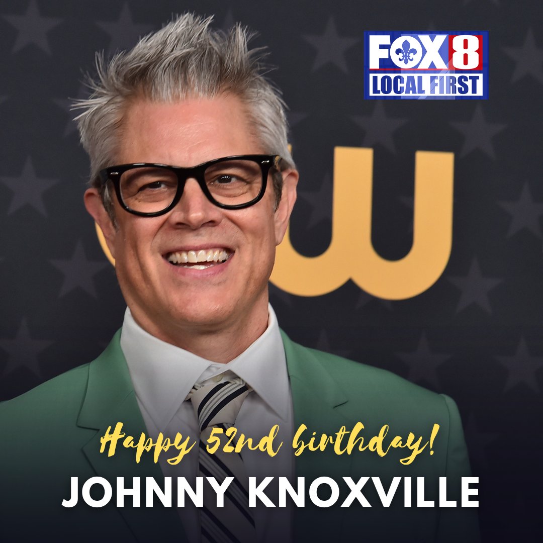 Happy birthday to Johnny Knoxville! Against all odds, the daring \Jackass\ star turned 52 on Saturday! 