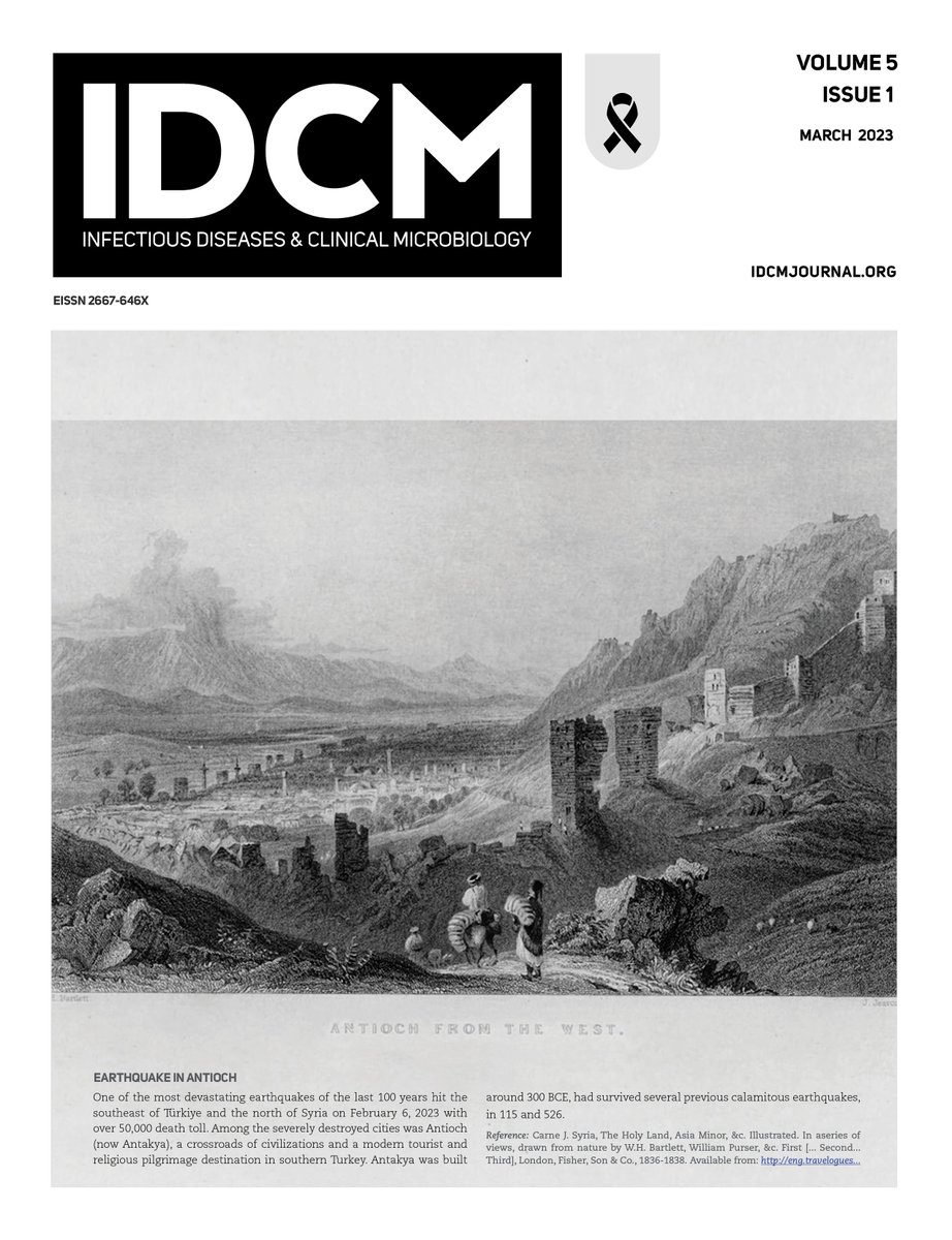 March 2023 issue of Infectious Diseases and Clinical Microbiology (IDCM) is on air: idcmjournal.org #idcm #medicine #infectiousdiseases #clinicalmicrobiology #medicaljournal #internalmedicine #covid19 #coronavirus