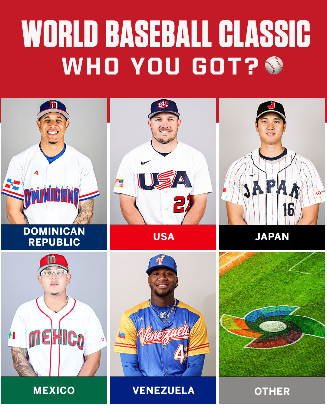 Team uniforms for the 2023 World Baseball Classic - ESPN