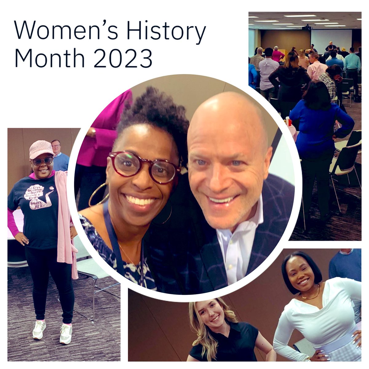 YolandaRabun's tweet photo. International Women's Day at @IBM ! Had a blast demonstrating the power of confidence with our stress reducing dominance pose. #shiftwithme #mylifeasalawyer #mylifeasanexecutive #cameronart https://t.co/aNcBcoeB4h