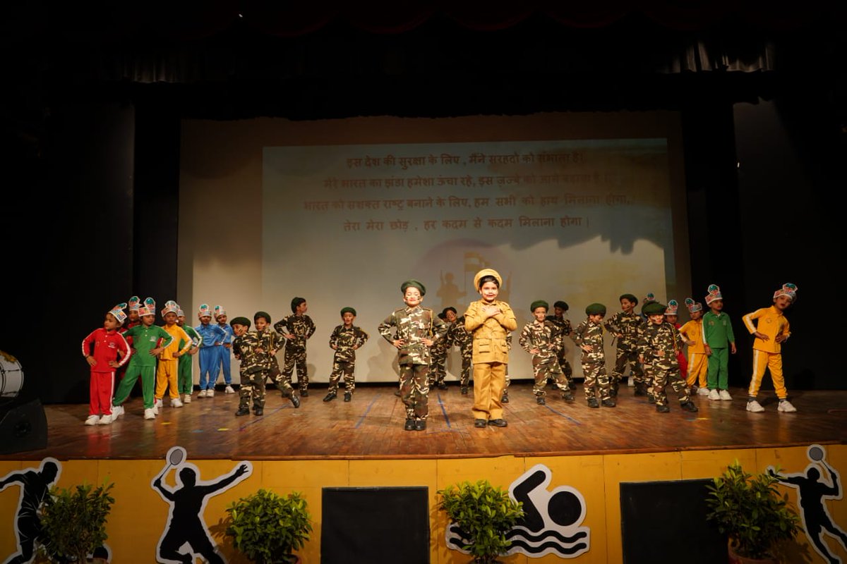 Spellbound performance by the shinning stars of Preprimary of Ahlcon International School left the audience mesmerized in the Annual Sports Fiesta'23. @sdg4all @SDGsForChildren @FitIndiaOff @g20org @toisports @ashokkp @y_sanjay @ShandilyaPooja