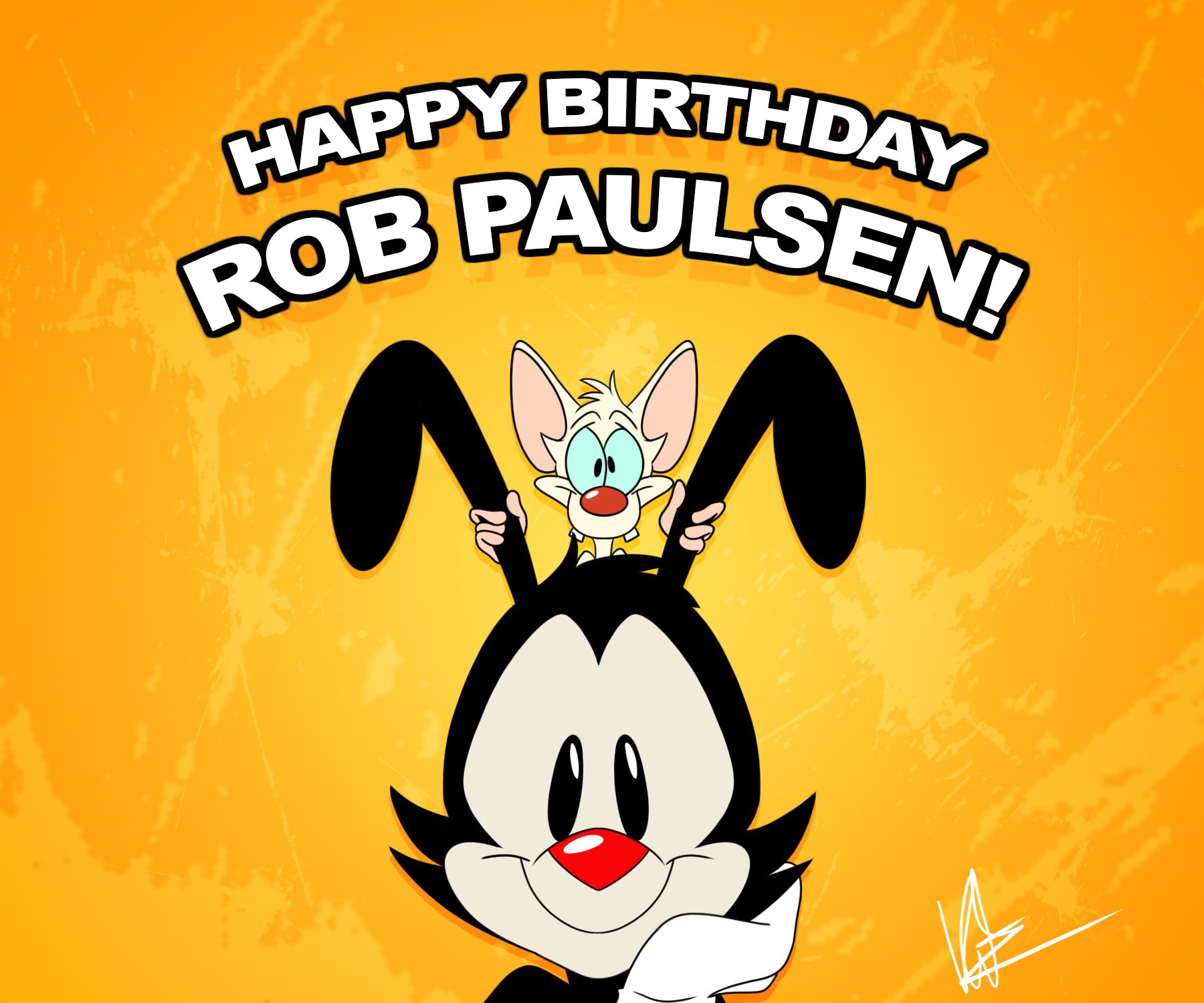 Today is Rob Paulsen Birthday

Happy Birthday Rob
Hope your having a good birthday 