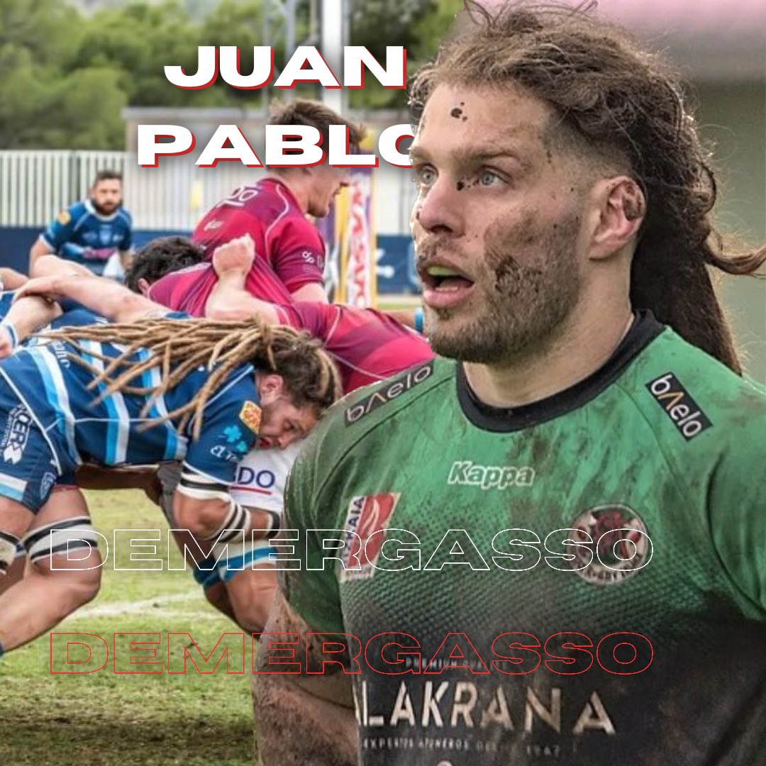 Uno de los nombres propios de la jornada 15 en <a href="/DHFerugby/">División de Honor de Rugby</a>. 

Regresa Juan Pablo Demergasso, tercera línea argentino, al que fue su equipo (<a href="/crlavila/">Club Rugby La Vila</a>). Hoy con la camiseta de <a href="/GernikaRT/">Gernika Rugby Taldea</a>. 

17:00 horas por <a href="/rtveplay/">RTVE Play</a>. 

#LoQueNosUne | <a href="/teledeporte/">Teledeporte</a>
