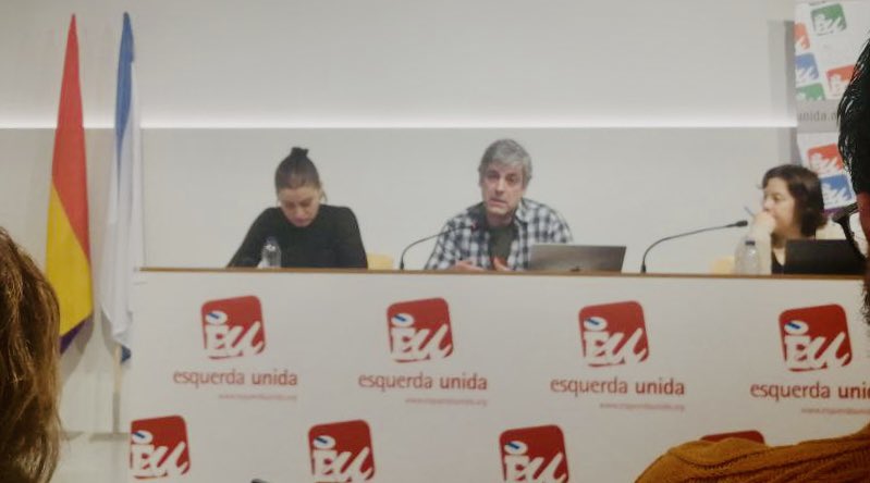 Camiñando cara as municipais. Hoxe celebramos a IX Coordinadora Nacional de Esquerda Unida.
<a href="/EsquerdaUnida/">Esquerda Unida🔻</a> <a href="/juanjorc/">Juanjo Rodríguez🔻</a> <a href="/Luca_iskra/">Gra_rojo 🔻</a>