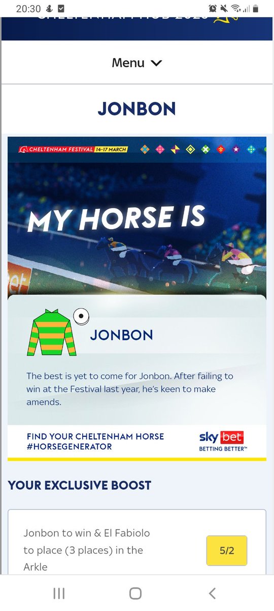 jenjen201's tweet photo. @SkyBet https://t.co/cEyas6iqEU