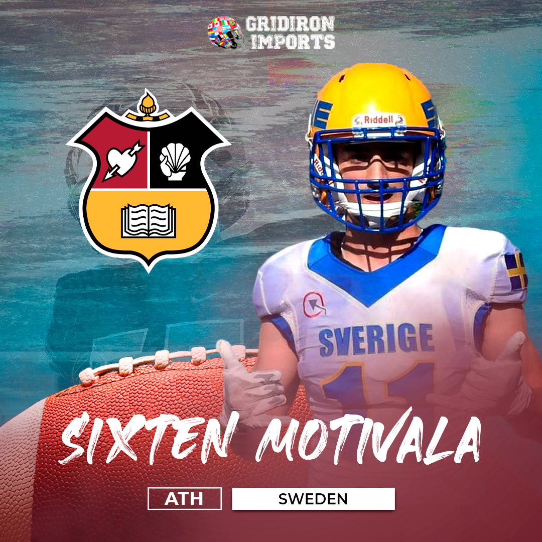 Congratulations to Sixten Motivala on his acceptance and decision to attend Salisbury School in Connecticut for a Post Graduate year in 23-24! A talented and versatile football player, he will work hard to represent Sweden as a Crimson Knight!