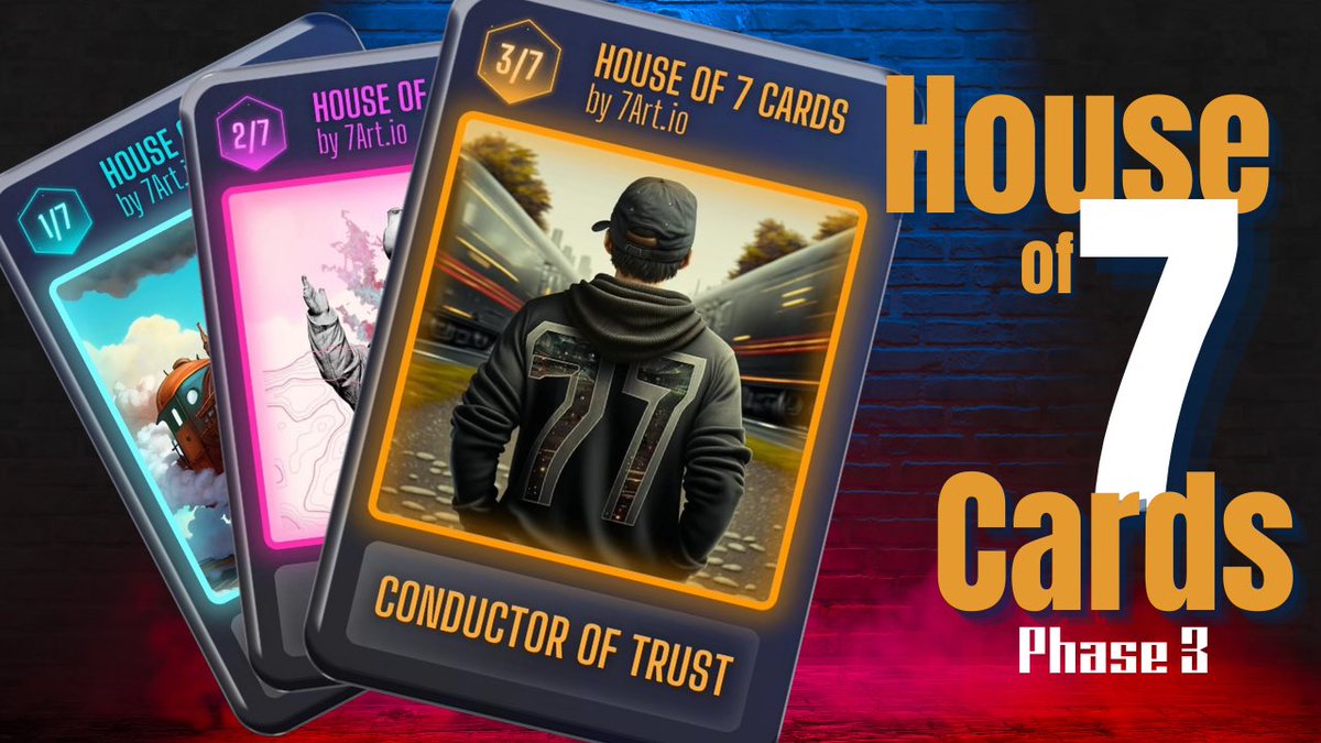 7art_io's tweet image. Good evening #7art Fans.
@MicSeb91 create a new Video About This project.
Some Highlights from yesterday and reveal of Card #3 🃏👀
Next #nft mint Starts tomorrow 🔥
youtu.be/klOPoAOVbHg