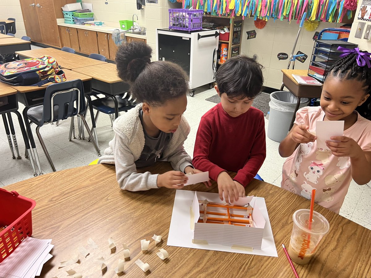 Little engineers!  STEM in Saturday school!  #LVESCHOOL