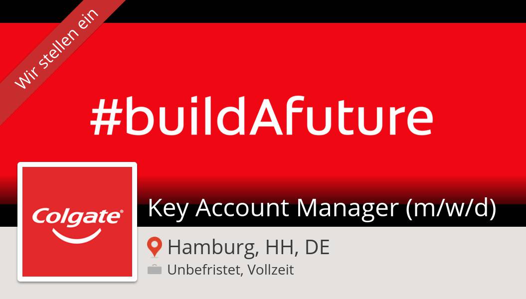 DianaGeofroy's tweet photo. Are you a Key #Account #Manager (m/w/d) in #HamburgHHDE? #ColgatePalmoliveCareers is waiting for you! #job https://t.co/yQei6I9XW2 #buildAfuture #ColgatePeople https://t.co/yuuhrz7r4n