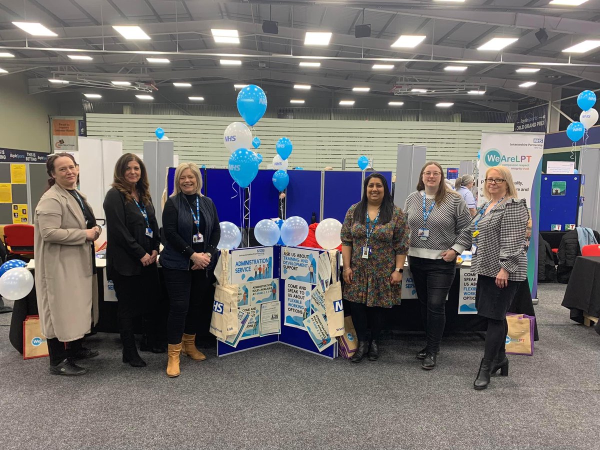 Brilliant event today supporting LPT admin and clerical recruitment and careers @lptjobs Thank you @Saraklowe @mrshotpot a very busy day! #LLRNHSCareers #adminjob #recruitment #NHS