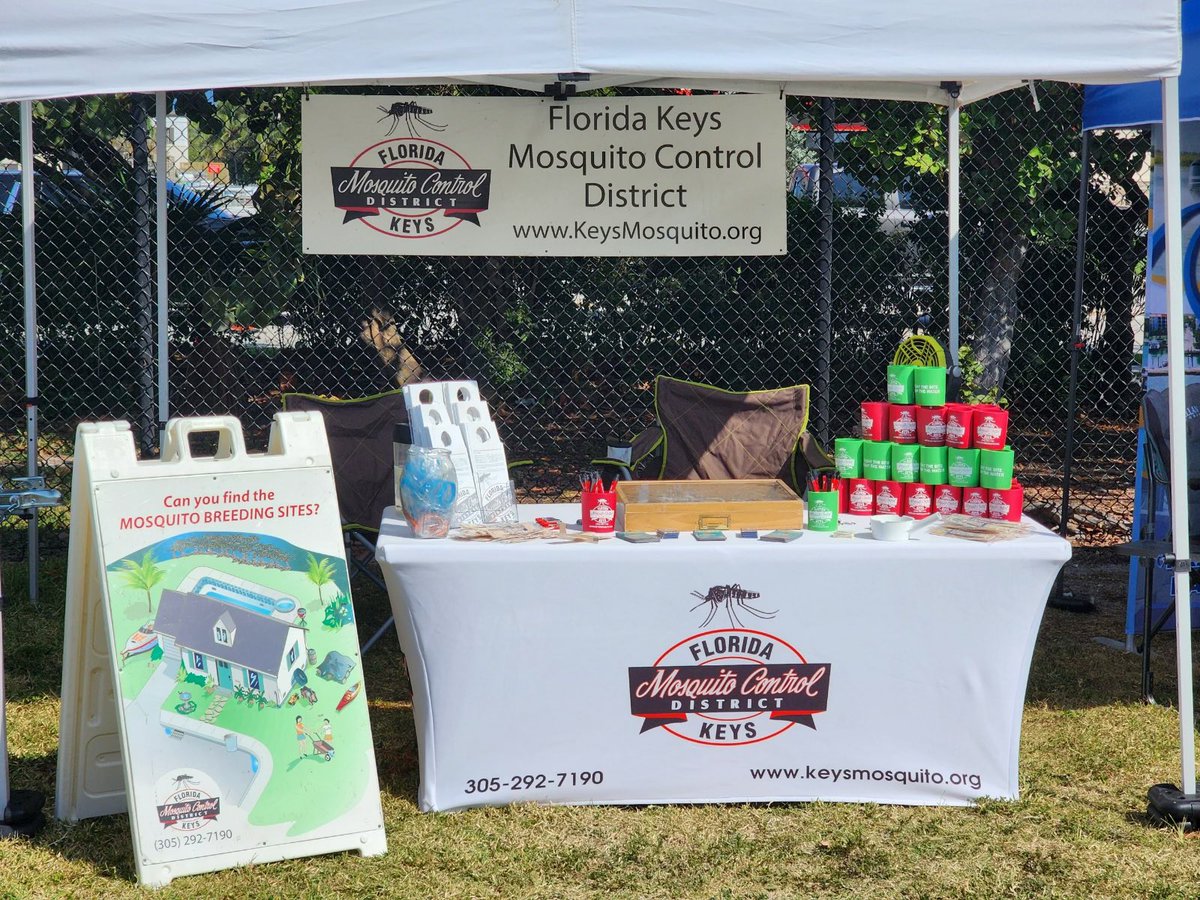 Checking out Marathon Seafood Fest? Stop by the FKMCD tent and we’ll get you prepped for Spring! #mosquitoeducation #fightthebite