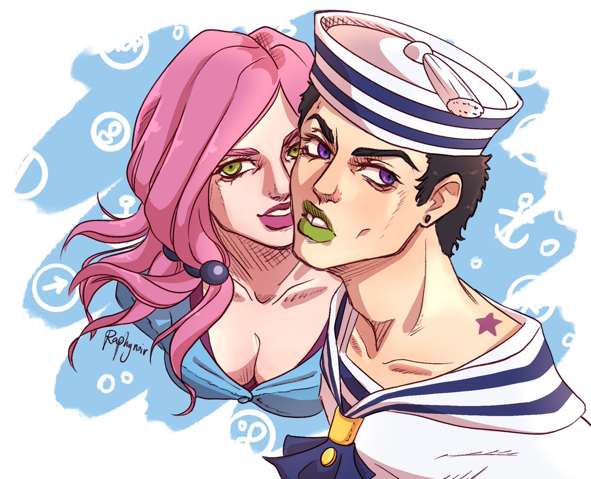 Yasugap my beloved 💖💙 #JoJosBizarreAdventure #jojolion #YasuhoHirose #Gappy #JosukeHigashikata