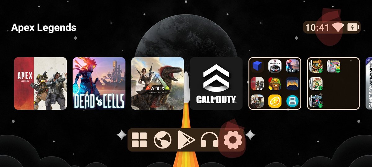 LikeEich's tweet image. The #ConsoleLauncher settings menu is moving! 

The button in the top bar will only show up if the settings button isn&apos;t enabled in the lower dock. The dock settings button will now opens CL settings instead of Android settings.