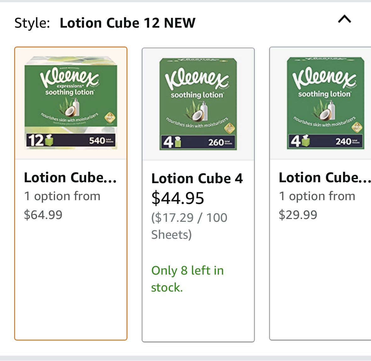 cgggaa's tweet photo. not kleenex raising the price of the cute boxes 100% https://t.co/zKTeTeDlpx