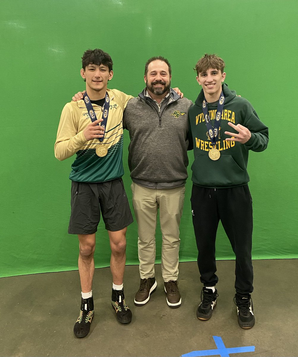 Joe Pizano (@pacoachp) on Twitter photo #WyomingAreaWrestling
<a href="/WyomingAreaAthl/">Wyoming Area Athletics</a> <a href="/PIAASports/">PIAA</a> <a href="/piaad2/">PIAA District 2</a> <a href="/JadenPepe/">JadenPepe</a>
So Proud of Our Warrior History Makers!!!!! 2 State Gold Medalists!! 1 - Sr Jaden Pepe -3X State Champion and 1 Soph Anthony Evanitsky What a Run for WA Student Athletes lately! #WyomingAreaWrestling
<a href="/WyomingAreaAthl/">Wyoming Area Athletics</a> <a href="/PIAASports/">PIAA</a> <a href="/piaad2/">PIAA District 2</a> <a href="/JadenPepe/">JadenPepe</a>
So Proud of Our Warrior History Makers!!!!! 2 State Gold Medalists!! 1 - Sr Jaden Pepe -3X State Champion and 1 Soph Anthony Evanitsky What a Run for WA Student Athletes lately!