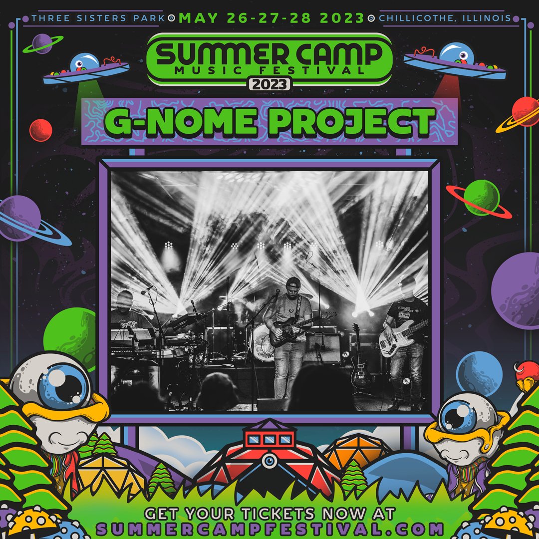 summercampfest's tweet image. Artist Highlight: #GNomeProject

G-Nome is Israel&apos;s premier Livetronica band, serving up an organic psytrance livetronica music experience. Don&apos;t miss out on their visit to #SCamp23 this May.