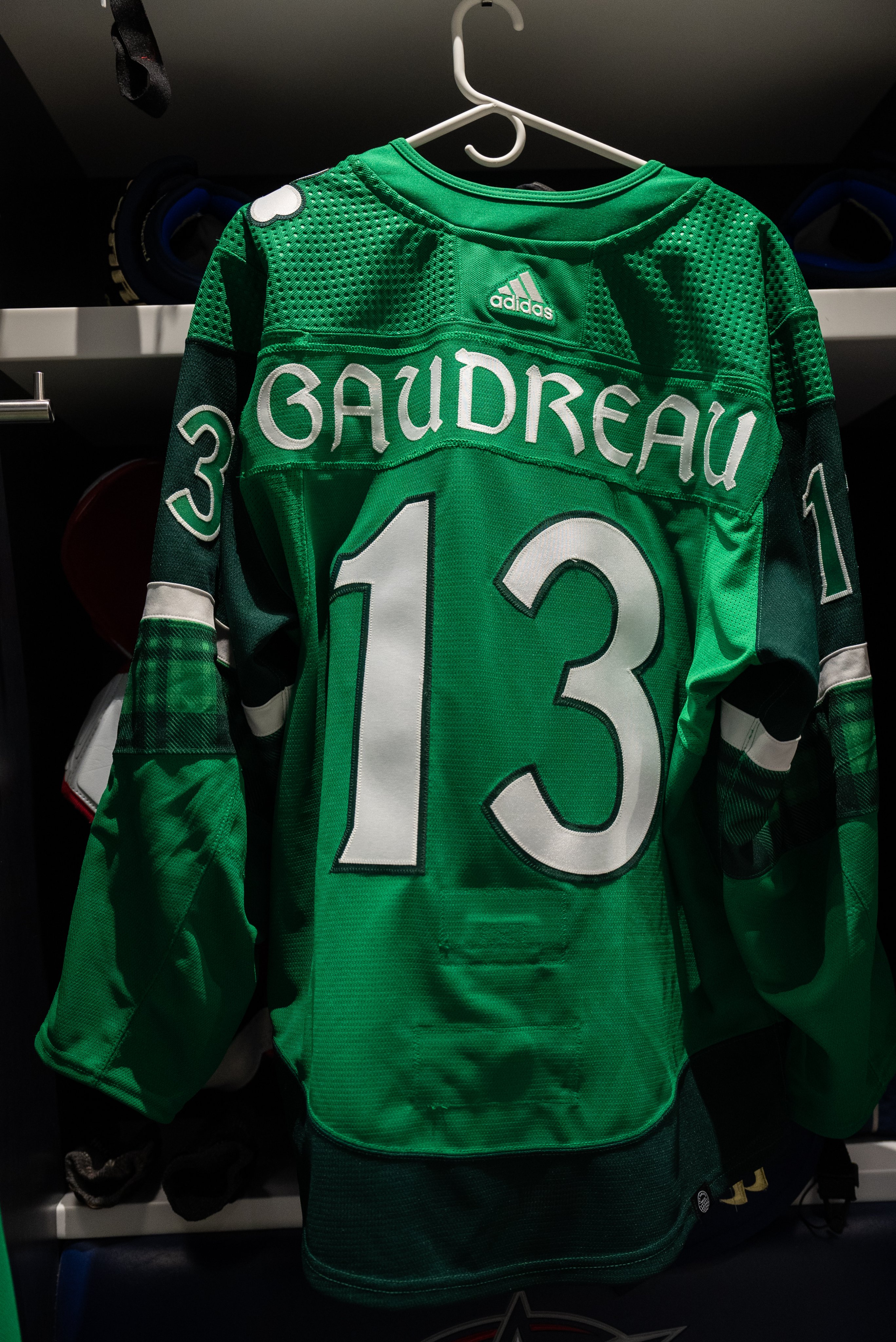 Columbus Blue Jackets on X: Sneak peak of our green warmup