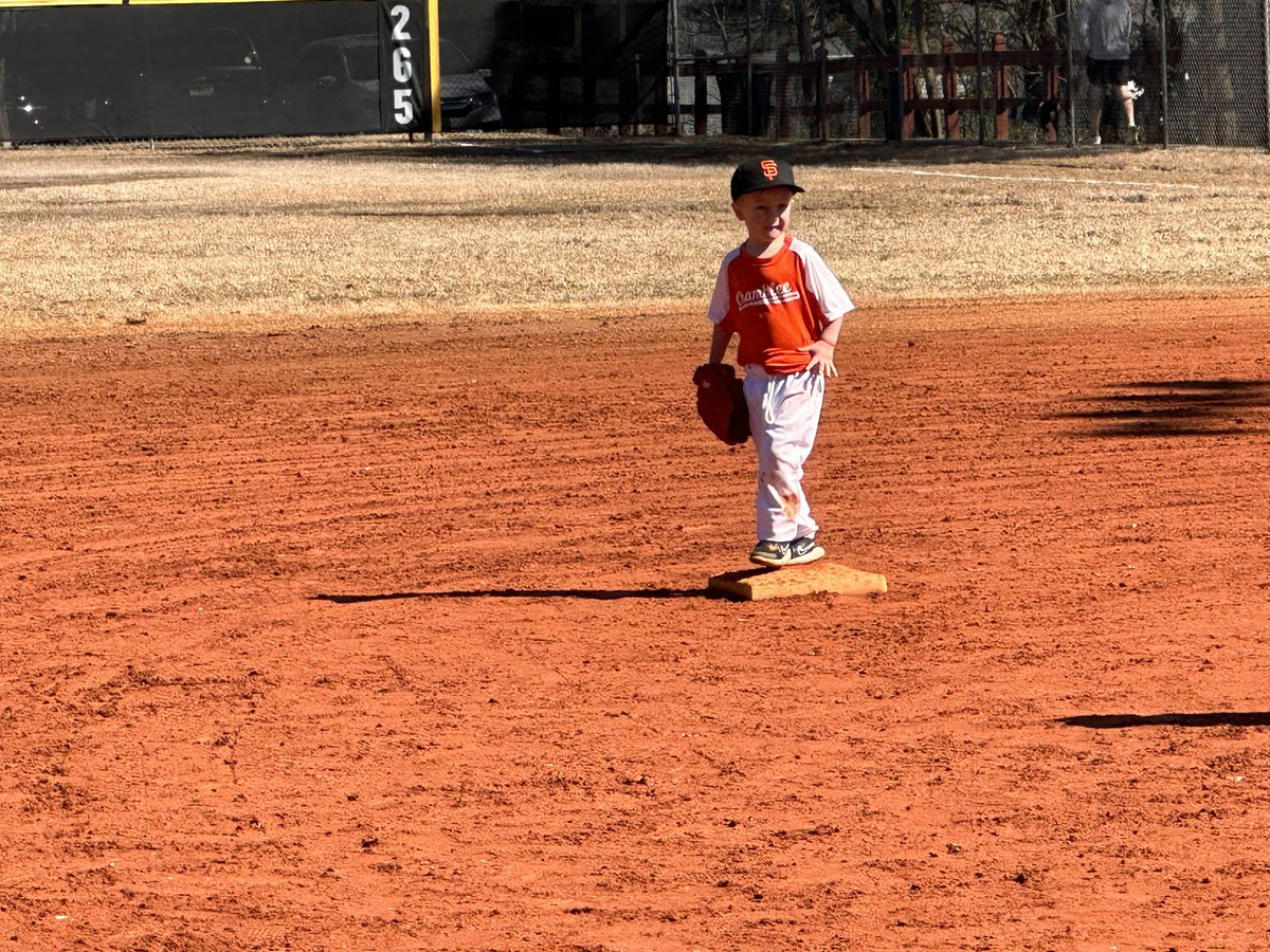 C_KenyonDO's tweet photo. Double header ⚾️ action today w/ the 6U @ChambleeGA @SFGiants then catching some @EmoryBaseball https://t.co/i0vhyso4me