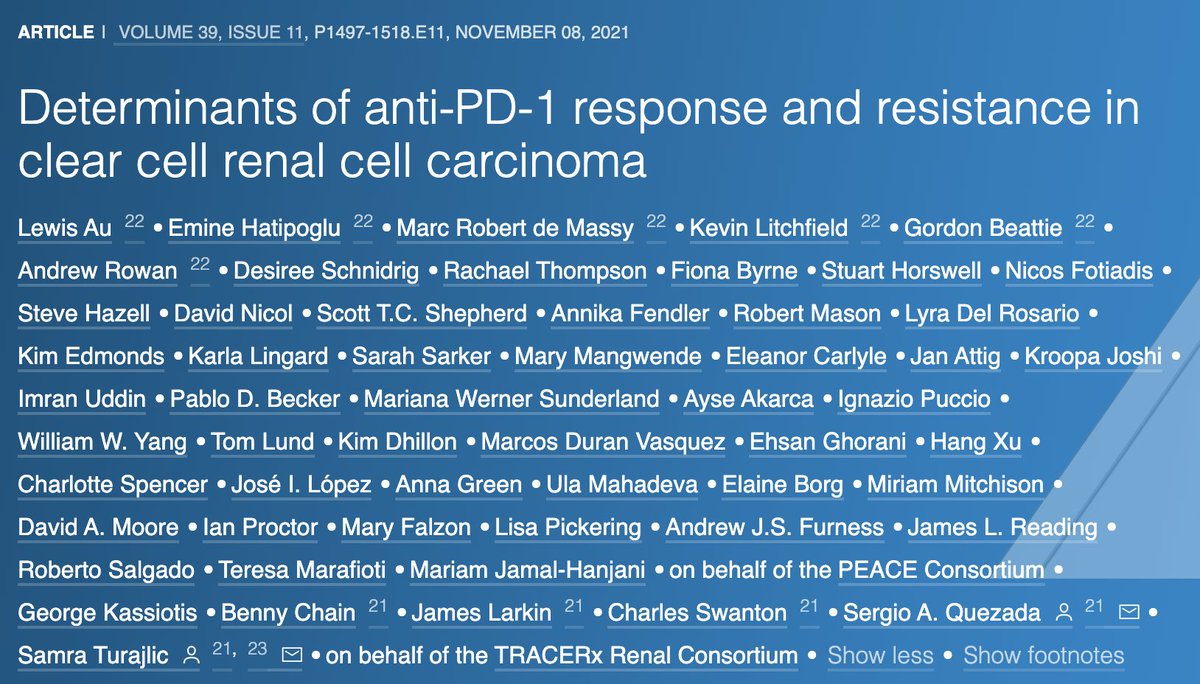 lewisjwau's tweet photo. 🙏Thank you @Uroweb #EAU23 for the BEST PAPER ON FUNDAMENTAL RESEARCH AWARD @Cancer_Cell https://t.co/wqQfDTJlR1 (Open Access)🎉

Importantly, this is recognition for the huge team effort @royalmarsdenNHS @TurajlicLab @TheCrick @uclcancer &amp; others 🙌over many yrs

Truly grateful. https://t.co/961rPnNUGD