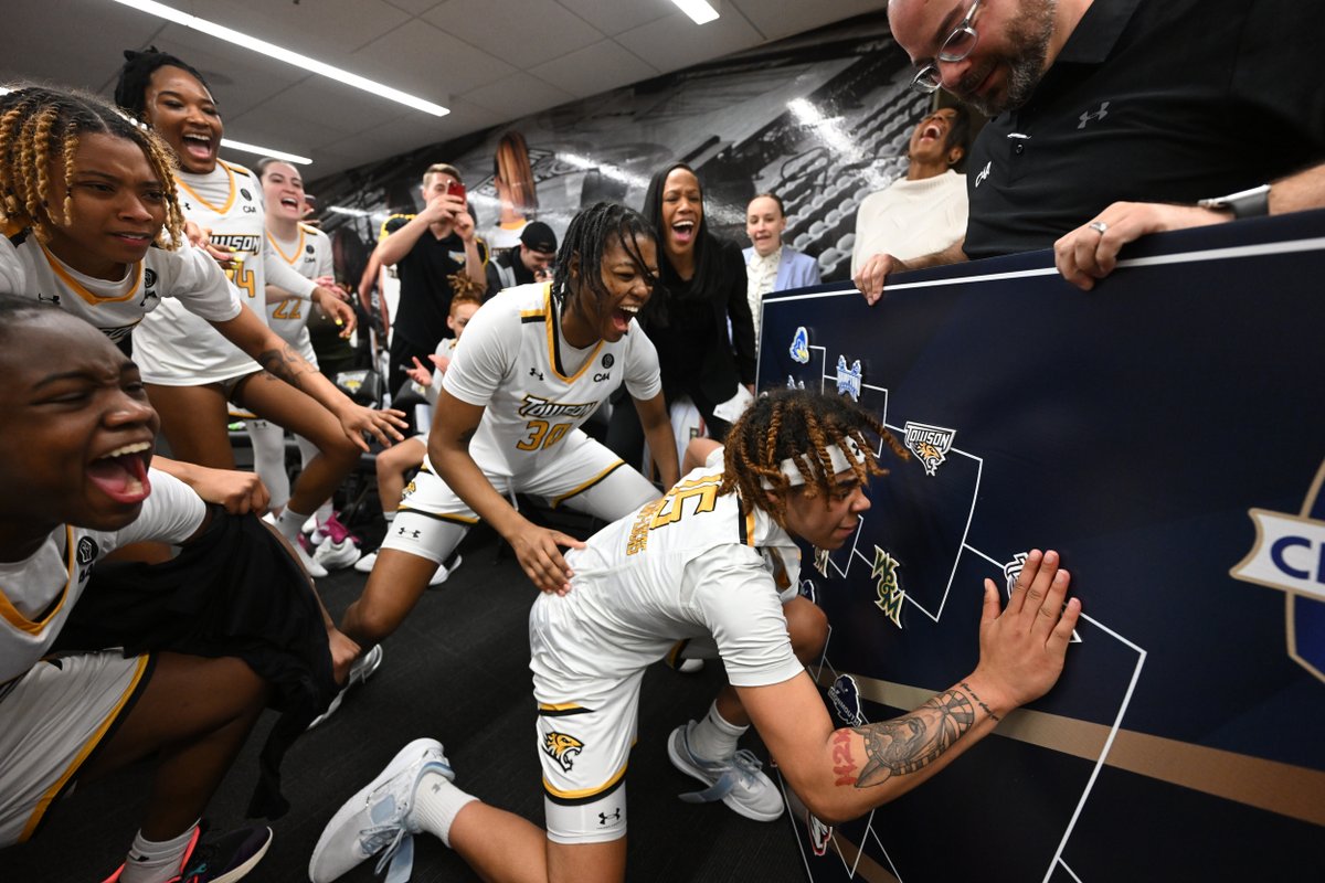 CAABasketball's tweet photo. Moving. ON.

Update that #CAAHoops bracket board @Towson_WBB https://t.co/zYWfAKGkSt