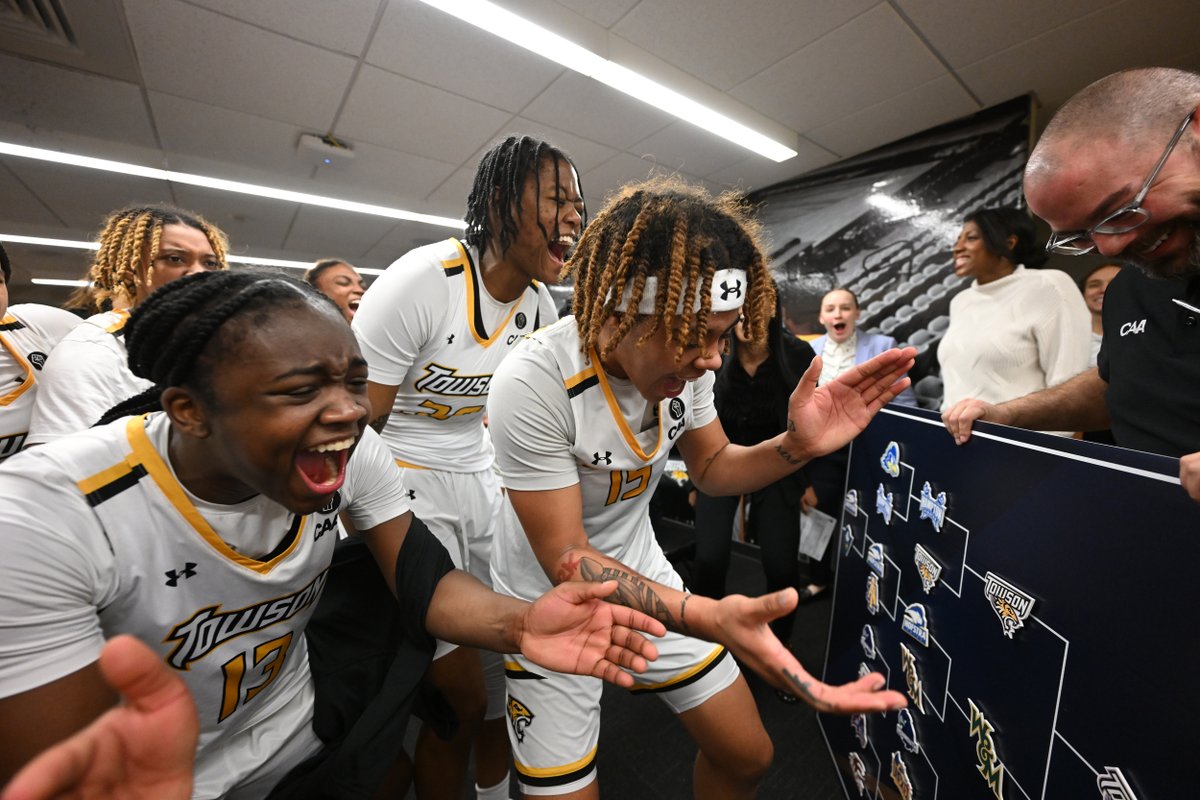 CAABasketball's tweet photo. Moving. ON.

Update that #CAAHoops bracket board @Towson_WBB https://t.co/zYWfAKGkSt