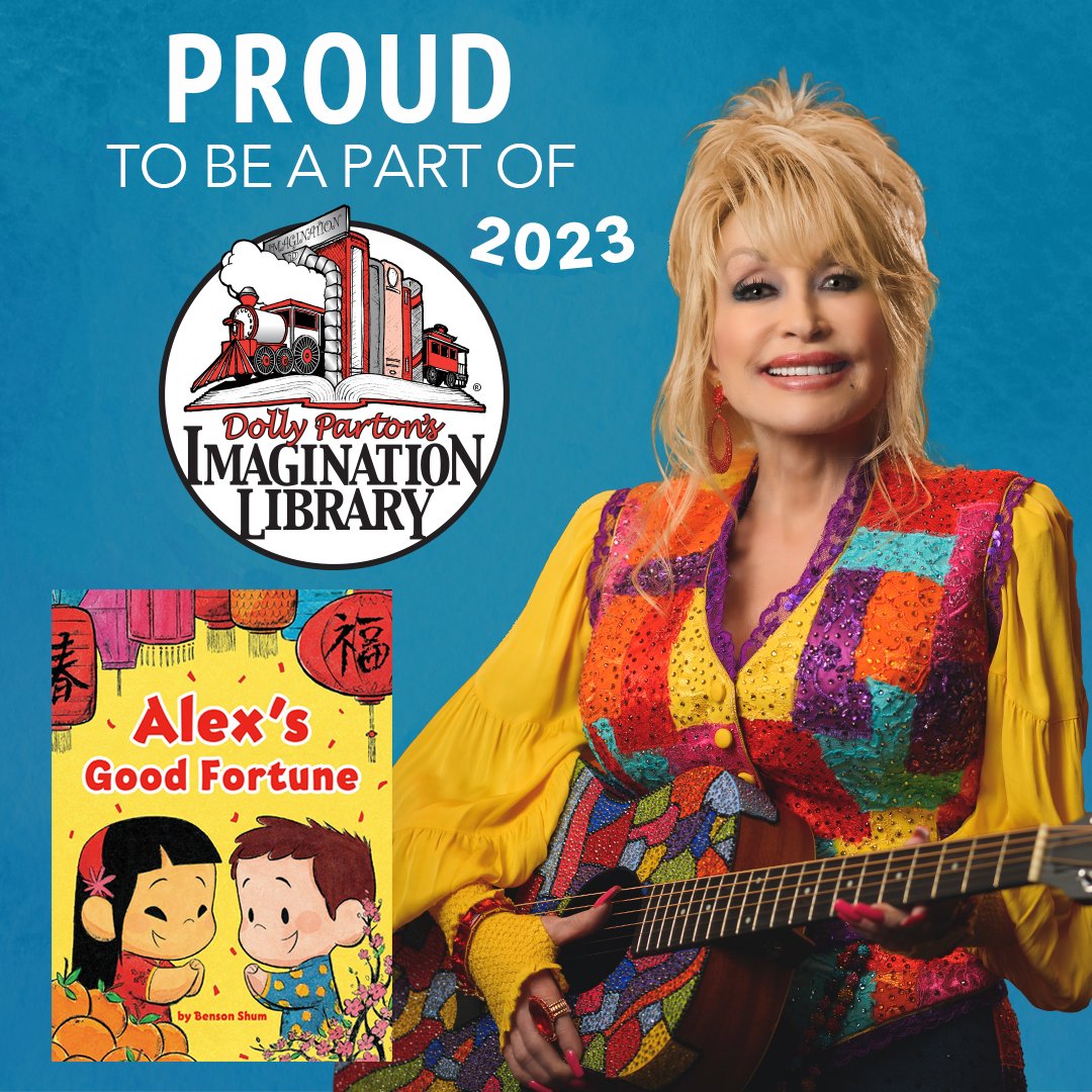 bshum79's tweet image. Thank you @dollyslibrary for having ALEX'S GOOD FORTUNE part of Dolly Parton's Imagination Library! 🙏🏽🥰 #dollyparton #imaginationlibrary