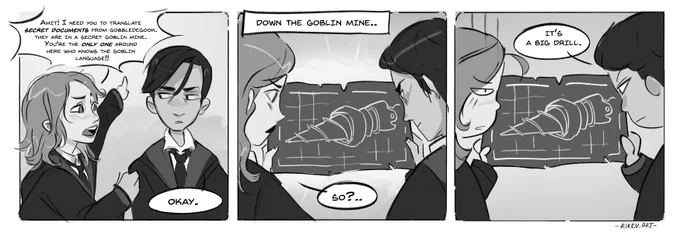I mean.. he didn't lie :D 
#HogwartsLegacy #fanart 