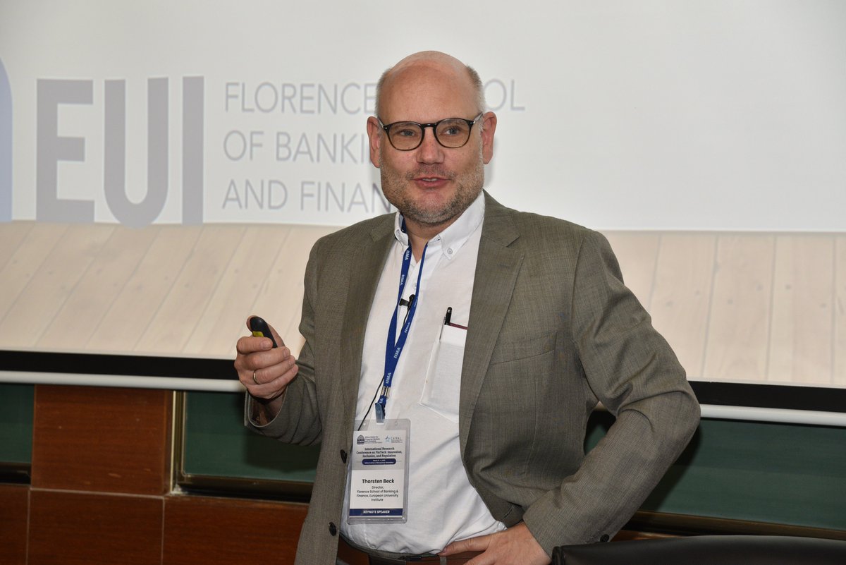 IIMAhmedabad's tweet image. Here are glimpses of the second day of the International Conference on FinTech jointly hosted by @MisraCentreIIMA and CAFRAL.
#fintech #financialmarket #researchconference #IIMAhmedabad #CAFRAL