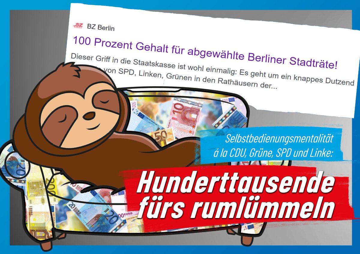 AfdSpandau's tweet photo. Nicht mit UNS! https://t.co/MPecs4iIF8