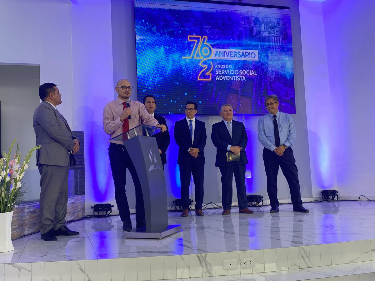 ClinicaGoodHope's tweet photo. En el marco de nuestro 76 aniversario y 2 años del Servicio Social Adventista Good Hope Empezamos este hermoso momento cumpliendo con nuestra perspectiva espiritual a una semana de nuestro Aniversario. #clinicagoodhope #perspectivaespiritual #FelizSabado https://t.co/r5wZQlrCJZ