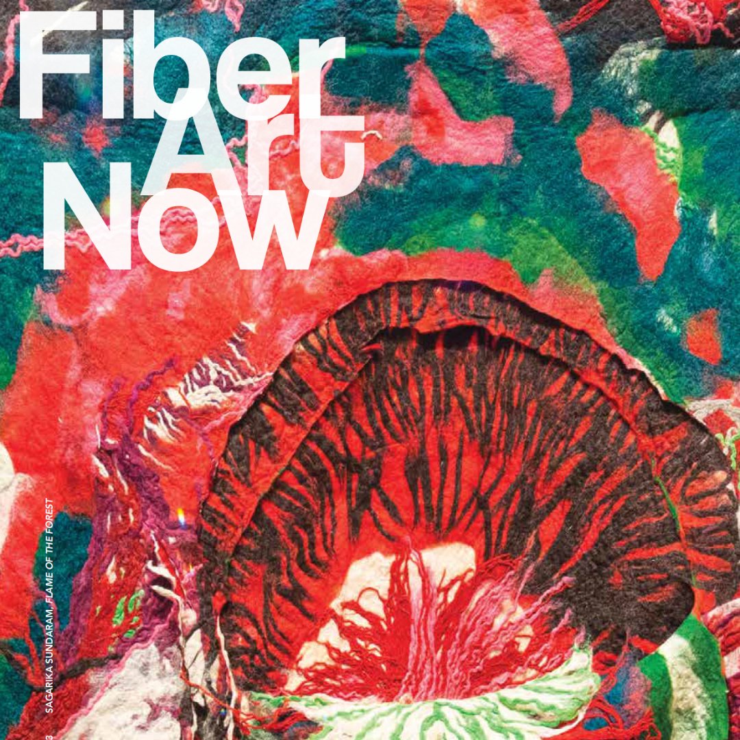 Fiber Art Now tweet media