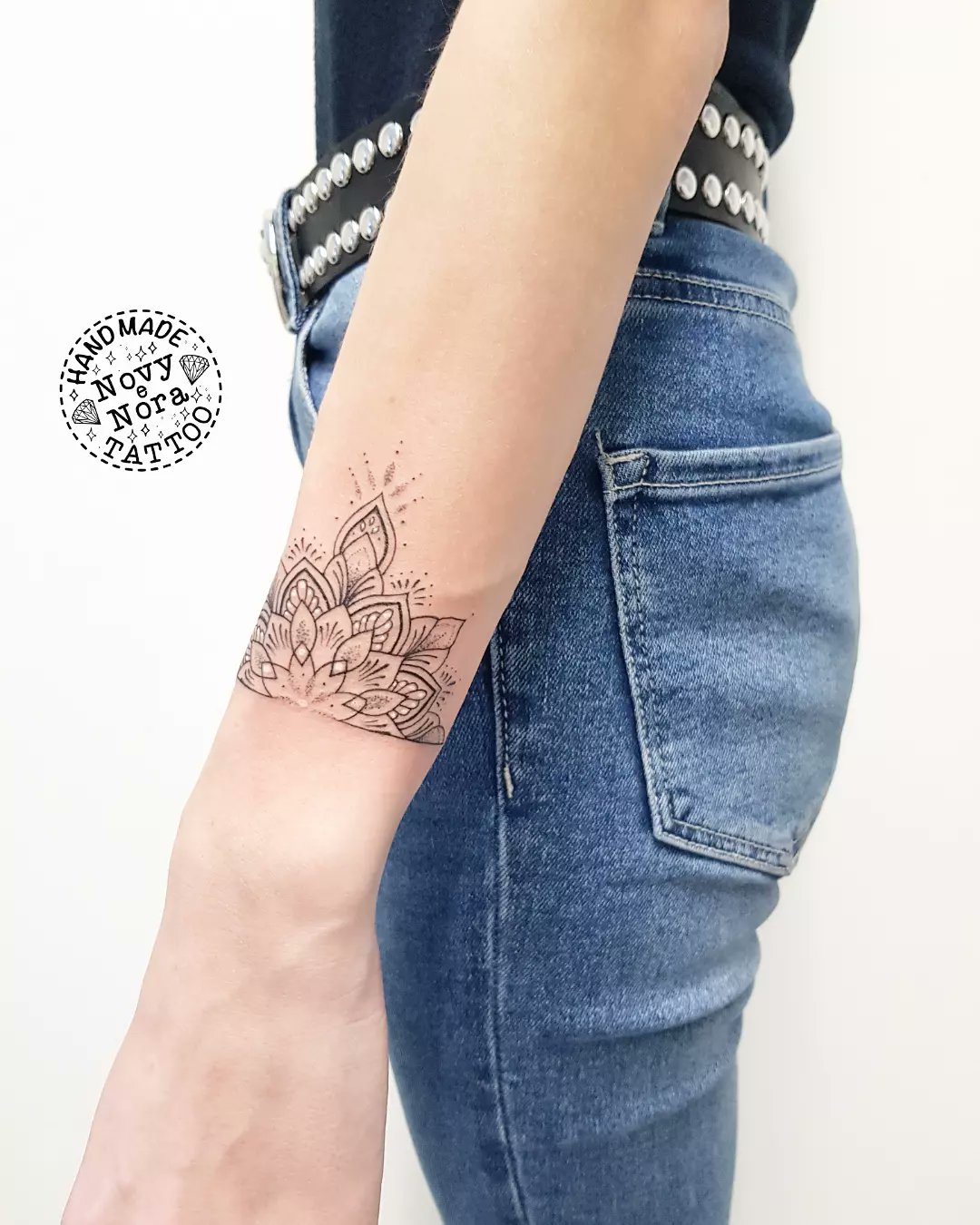 Tattoo uploaded by Charlotte louise • Watercolour mandala #watercolour # mandala #wrist #coverup #lotsofcolour #blending #pretty • Tattoodo