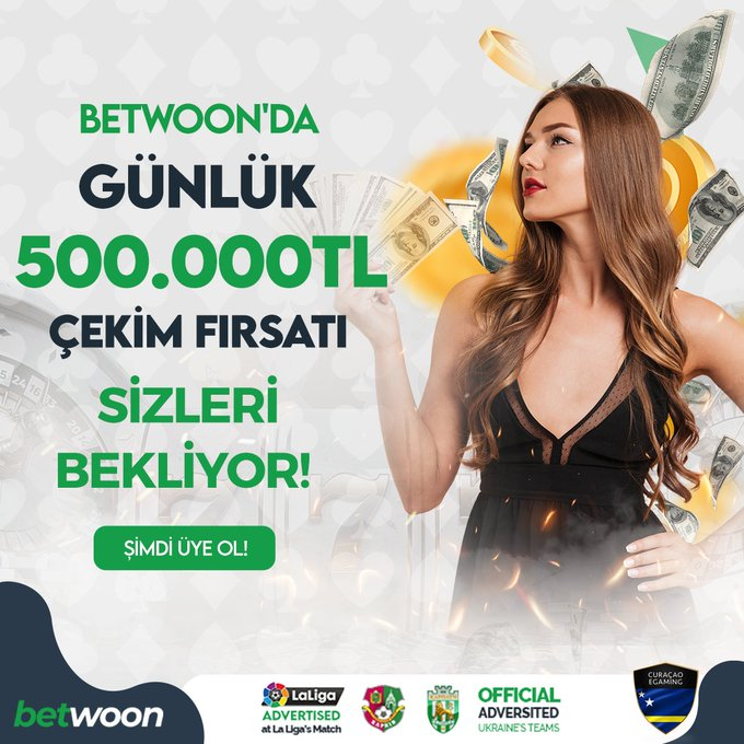 #betwon t.ly/betwon1
Türkçe olarak oynayabilir, hem eğlenip hem de kazanabilirsiniz! 👉