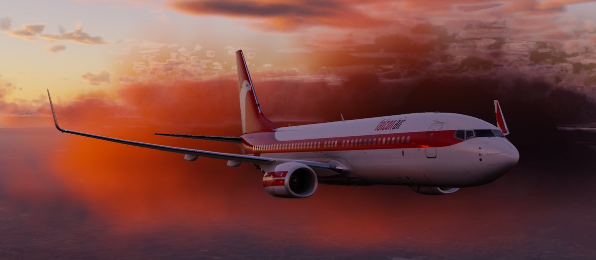 BlueAirways2's tweet photo. @FoxyFan13_YT @FlyFalconAir Concept Livery for 737-800 https://t.co/sdQWeTgkdu