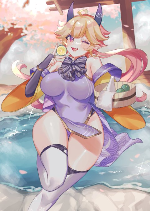 Skeb納品しました!ありがとうございました 温泉! 