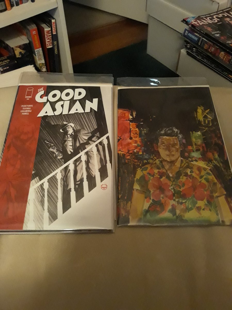 The Good Asian 1-7 all found in the dollar bin. The virgin variant for issue 6 by David Choe is especially cool. #comicbookcollector #thegoodasian