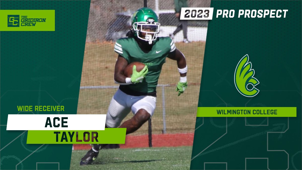 ⚠️ Attention Pro Scouts, Coaches, and GMs ⚠️

You need to look at 2023 Pro Prospect, Ace Taylor <a href="/Ace3taylor/">Ace Taylor</a>, a WR from <a href="/DubC_Football/">Wilmington Football</a>

#2023ProProspect #DraftTwitter #NFLDraft #CFL #XFL #USFL #ProFootball 🏈

👀 See our Interview: thegridironcrew.com/ace-taylor-202…