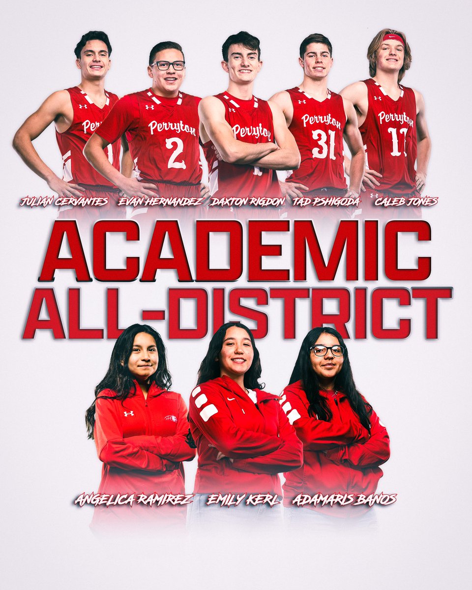 Congratulations to the following Ranger 🏀 players and managers on earning Academic All-District:
<a href="/Juju_E_C/">Julian Cervantes</a> , E. Hernandez, <a href="/RigdonDaxton/">Daxton Rigdon</a>, <a href="/TPshigoda_31/">Tad Pshigoda</a>, C. Jones, A. Ramirez, E. Kerl, and A. Banos! 

#ToughestTeamWins
#ChaseThe1 
#RPND 

<a href="/PerrytonIsd/">Perryton ISD</a> @Perrytonrpnd <a href="/Tabchoops/">𝙏𝘼𝘽𝘾🏀📋</a>