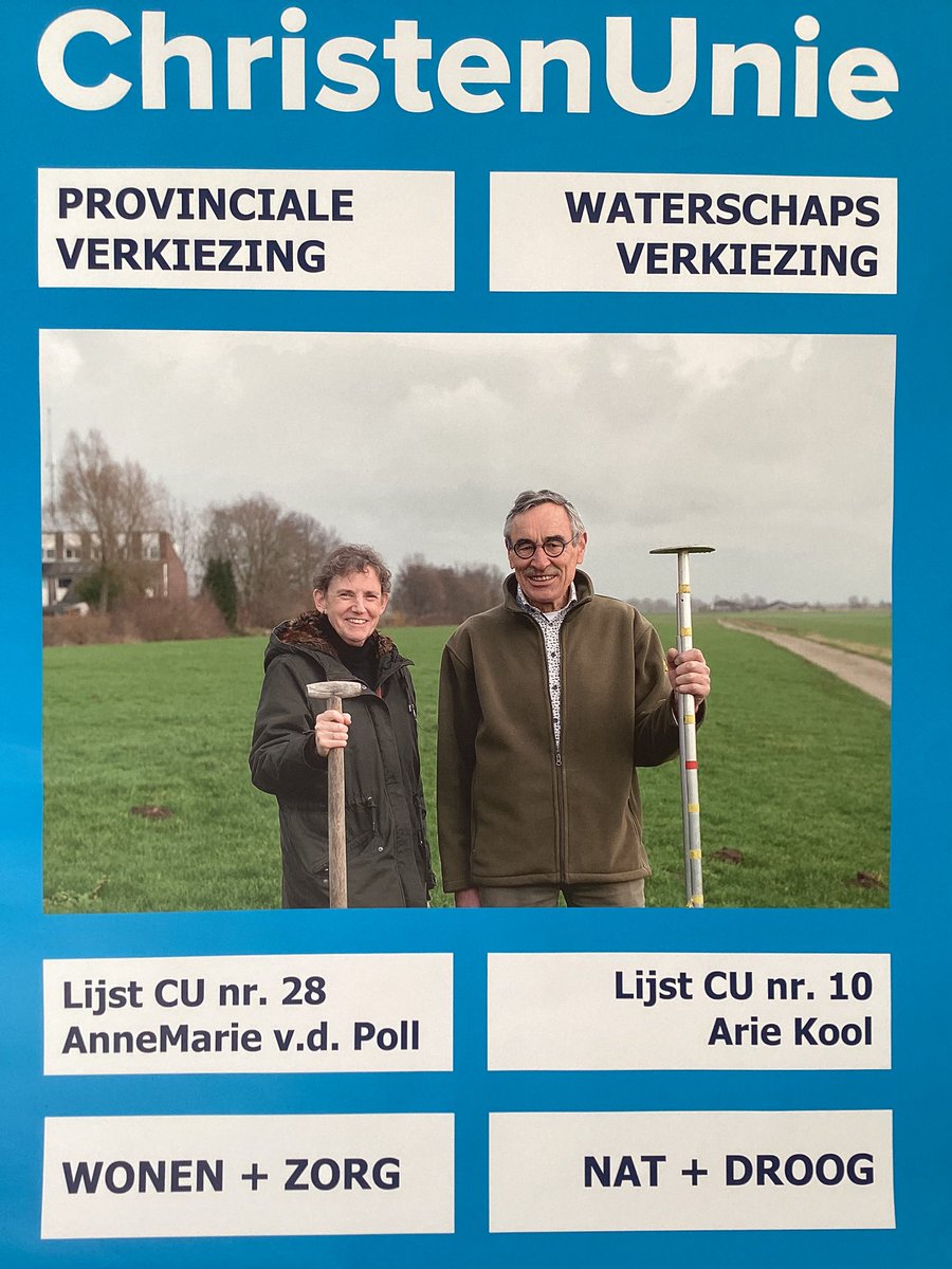 ChristenUnie Provincie Utrecht: Belangrijk: ga stemmen ! 
Dat kan op kandidaten woonachtig in je gemeente! 
Op het stembiljet staat naast de naam een woonplaats. 
Geef jouw gemeente een stem in de Provincie!
